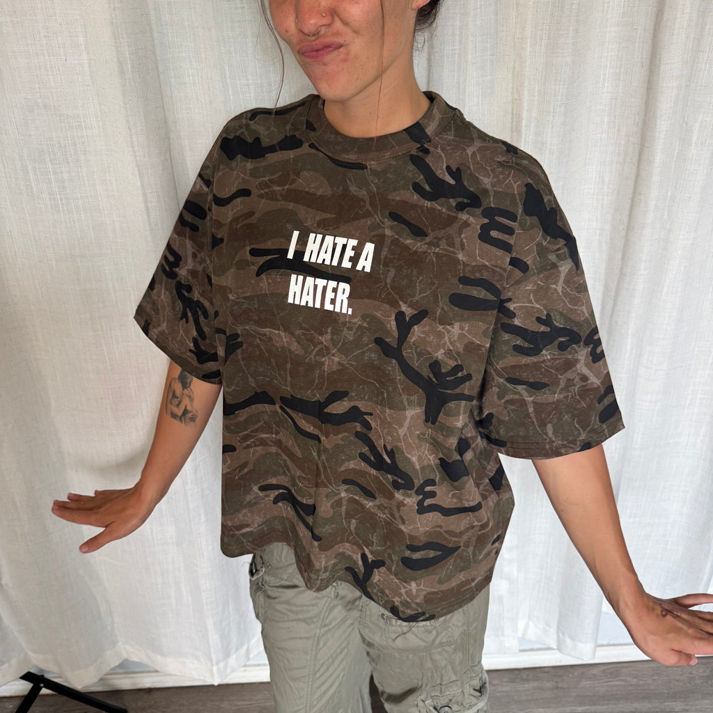 “CAMO” HATER BOXY TEE