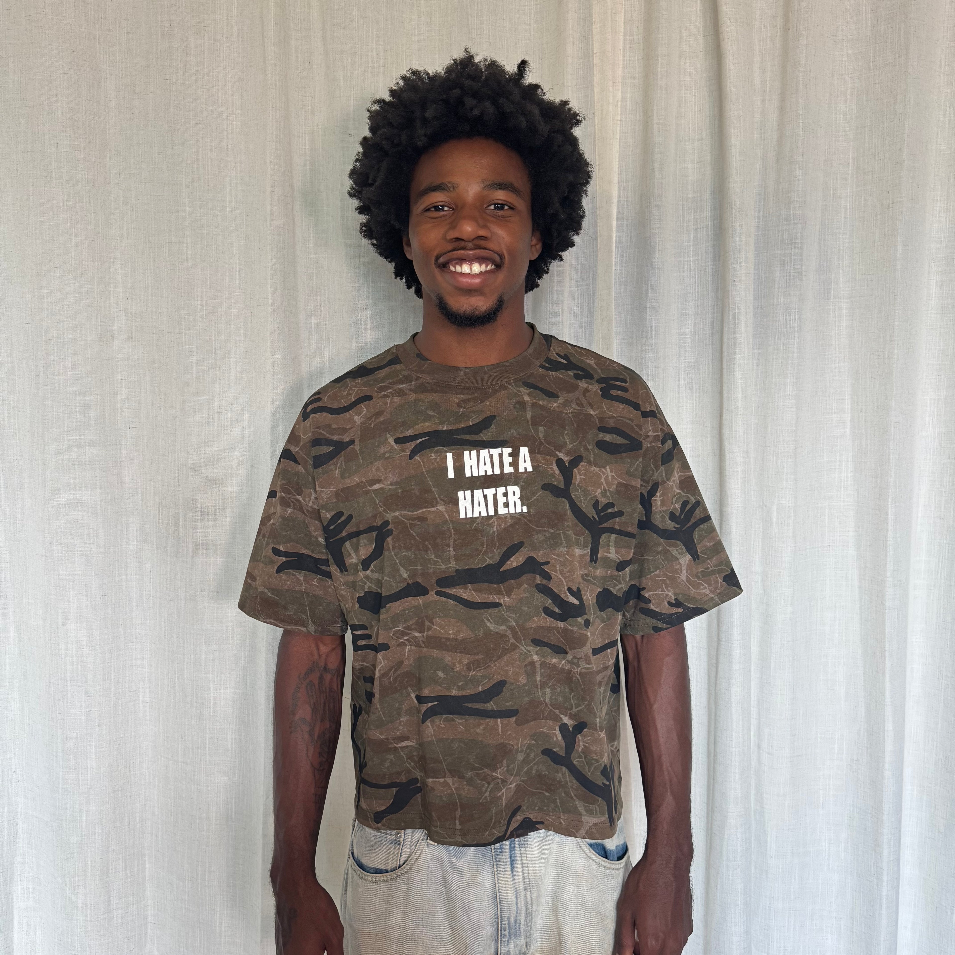 “CAMO” HATER BOXY TEE